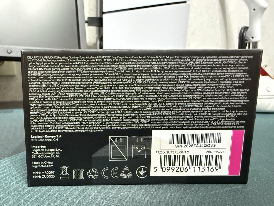 мышь logitech superlight 2