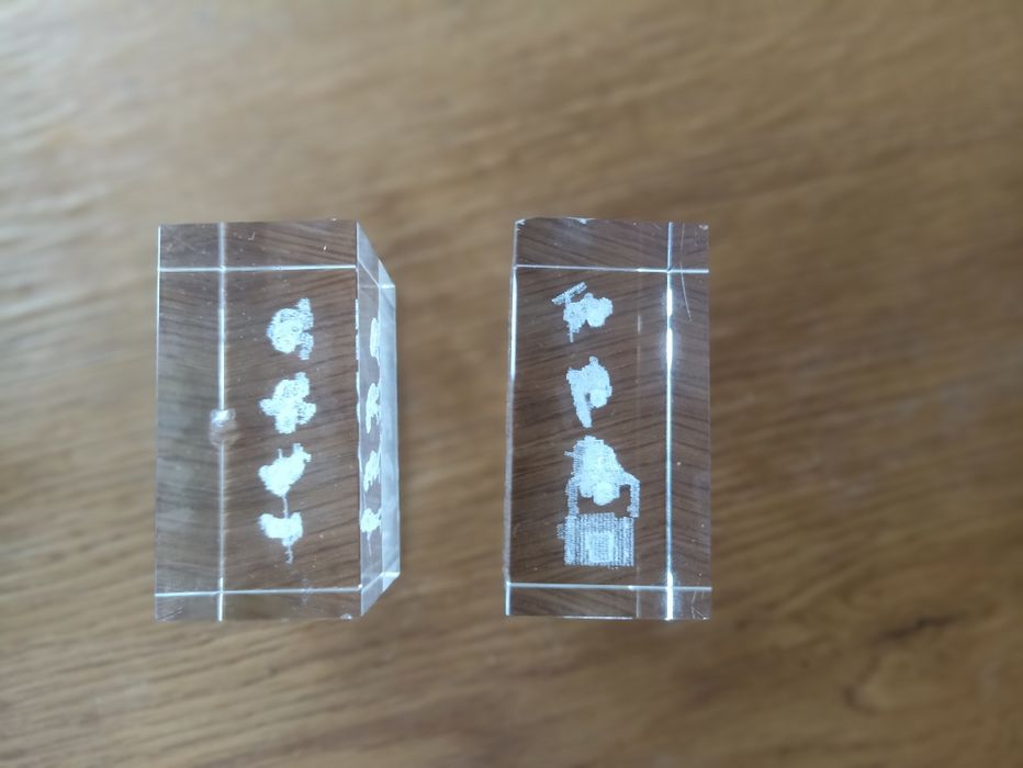 3D лазерни гравюри в стъкло