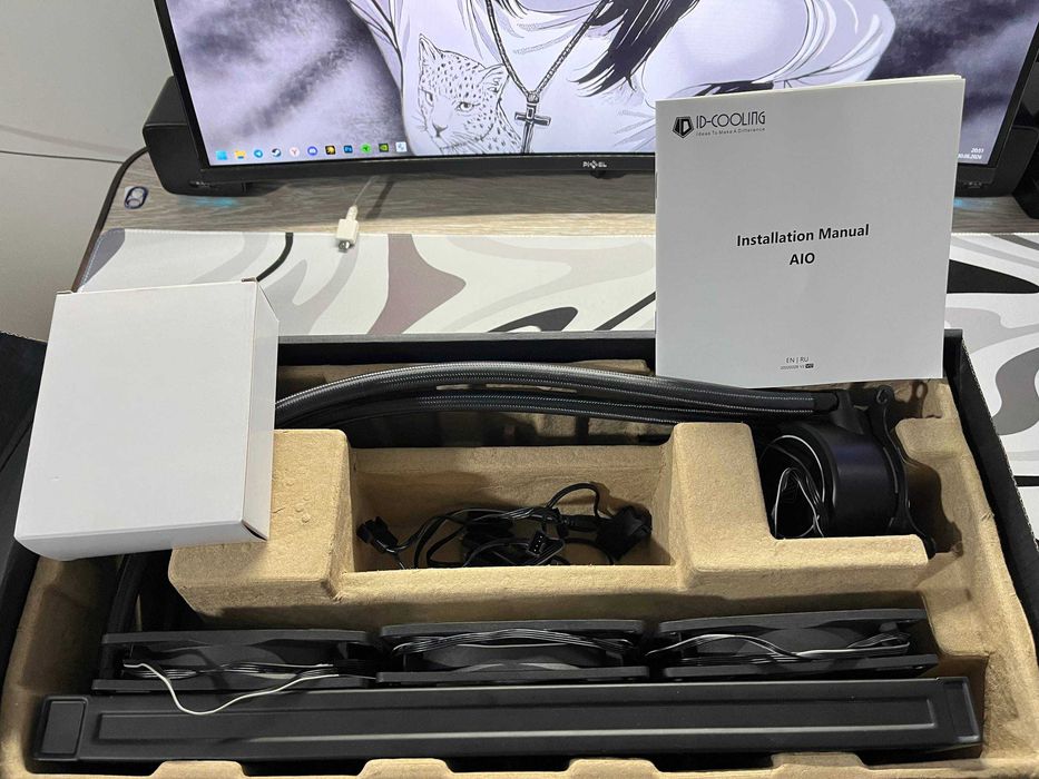 Продается водяное охлаждение для ПК, в идеальном состоянии, IDCOOLING