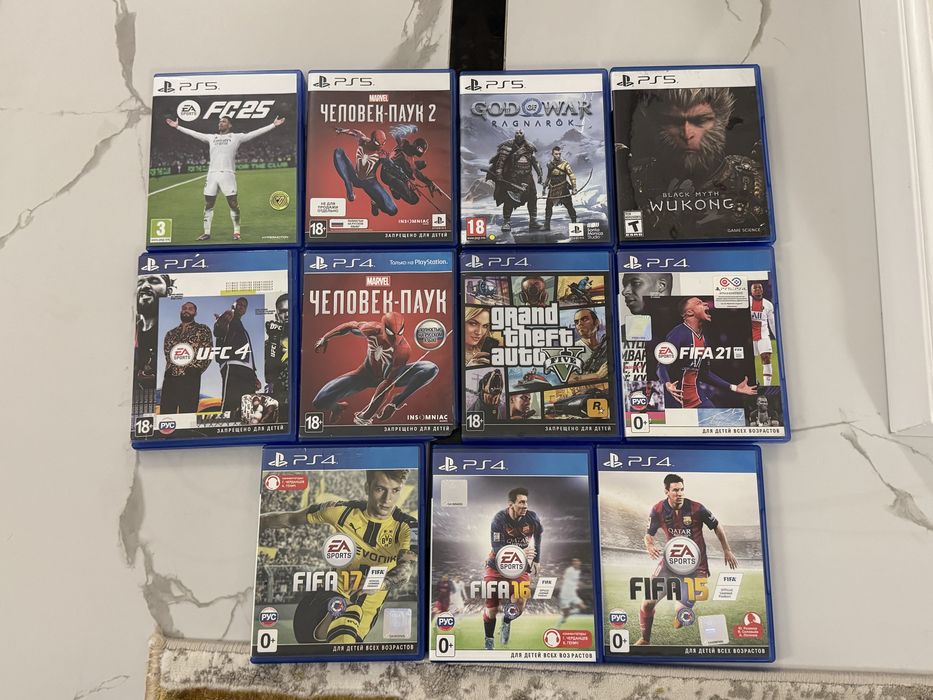 Диски PS4, PS5 срочно!