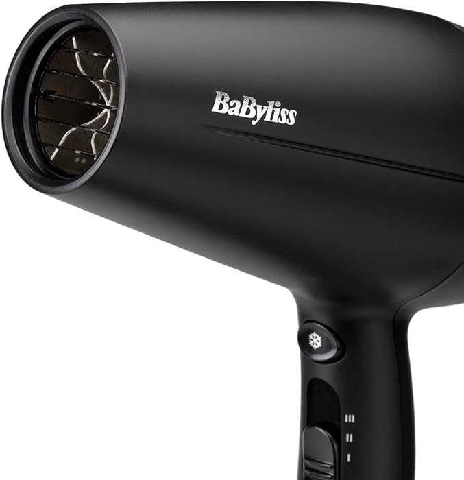 Сешоар BaByliss D572DE Turbo Smooth 2200, мощен и ултра лек, черен