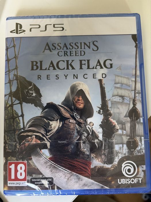 Assassin's Creed: Black Flag Resynced (PS5) - чисто нова в целофанче