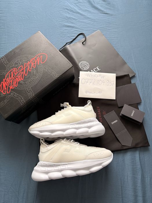 Versace Chain Reaction Triple White