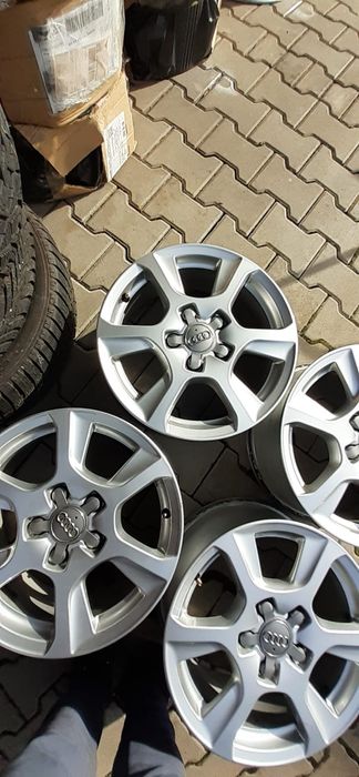 4 jante aliaj 5x112 R16 originale Audi A3 A4 A6