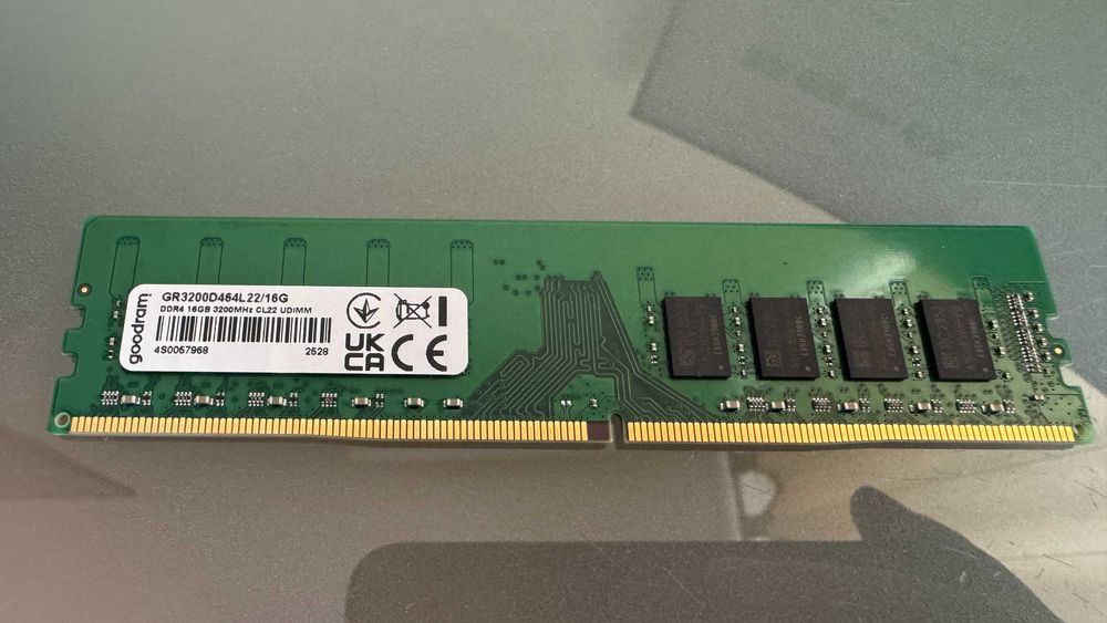 Memorie RAM PC, Goodram, 16GB DDR4, 3200MHz, CL22 DIMM