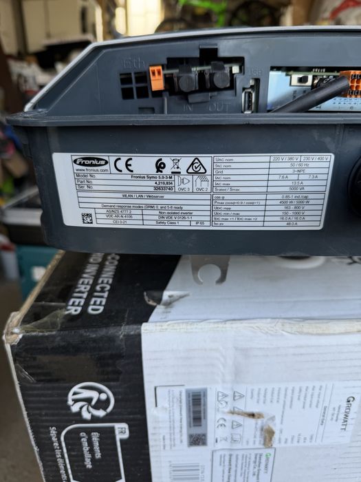 Invertor solar trifazat fronius+smart meter