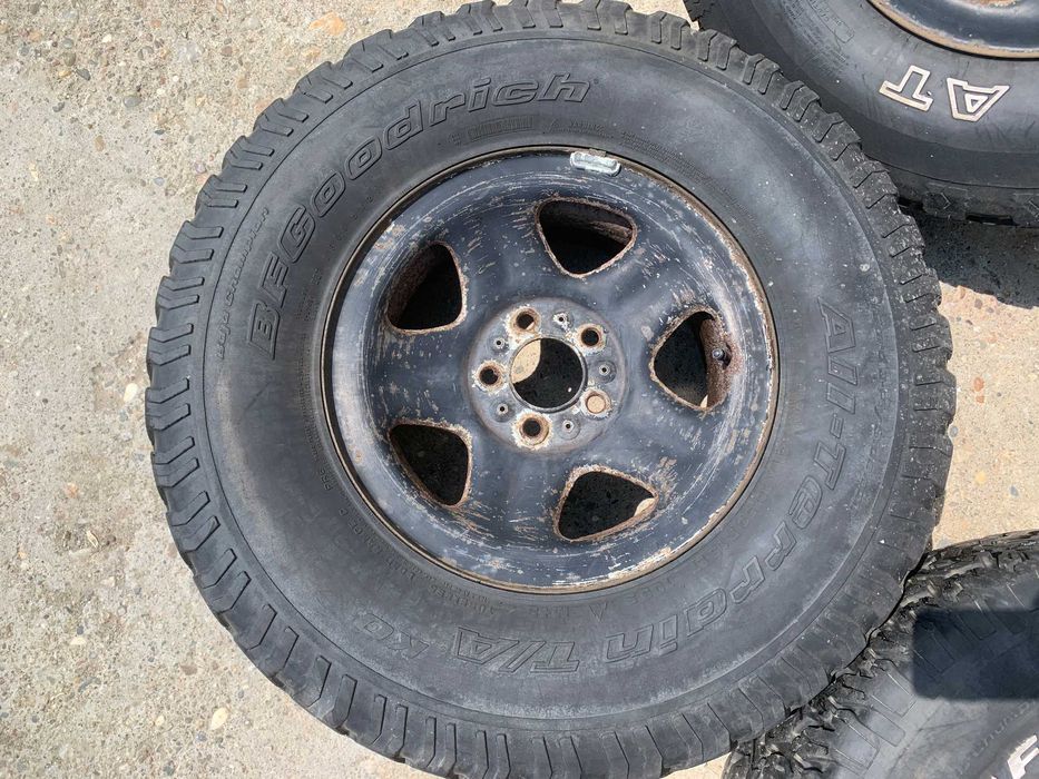 Jante Jeep Cherokee 15'' - cauciucuri offroad 31-10,5-15