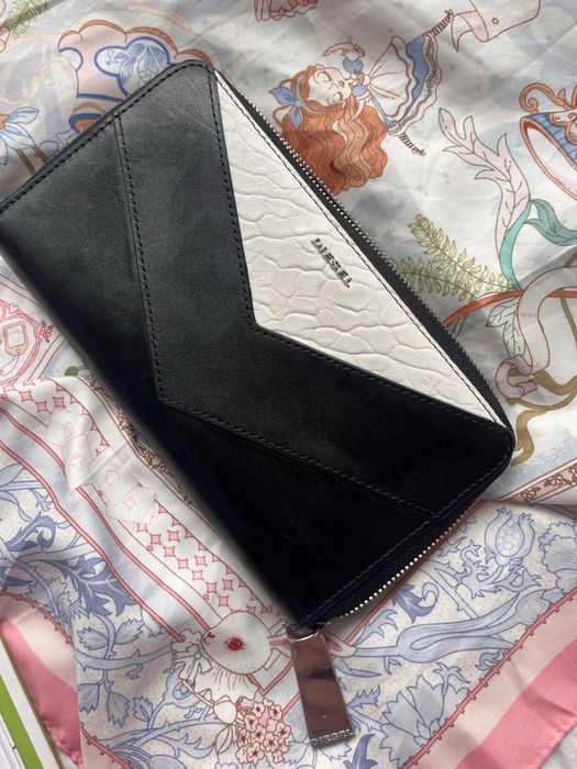 Естествена кожа портмоне/портфейл Diesel оригинално