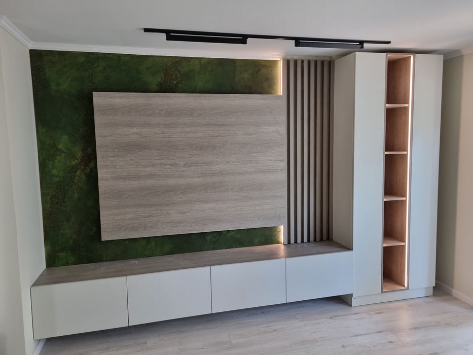 Mobila de bucatarie - MDF Lucios/Mat - La comanda