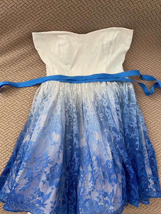 Rochie albastra Fofy mar 34