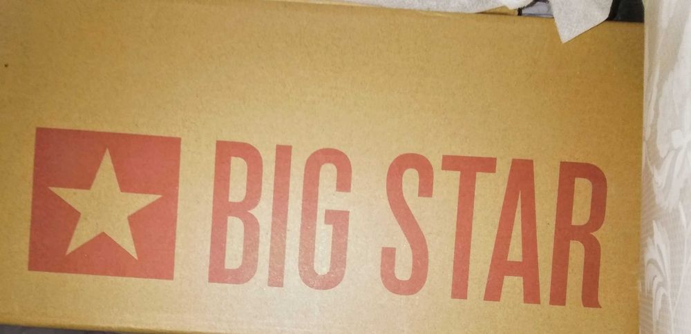 Дамски чисто нови оригинални кецове ''Big Star' 'в черно и бяло