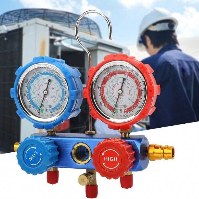 Манометър за диагностика на ФРЕОН-134