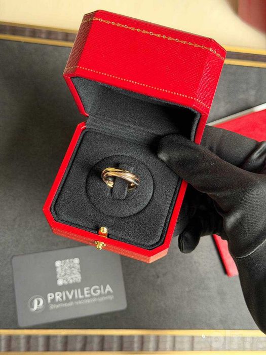 Кольцо Cartier Trinity small model 57р