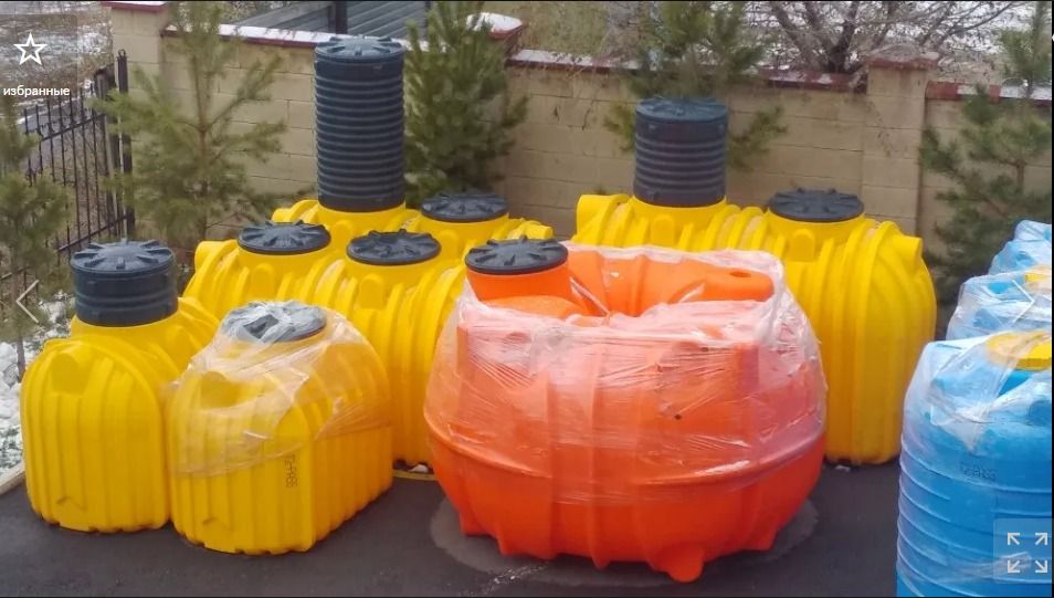 Емкость бак бочка 3000 литров подземная с завода, гарантия