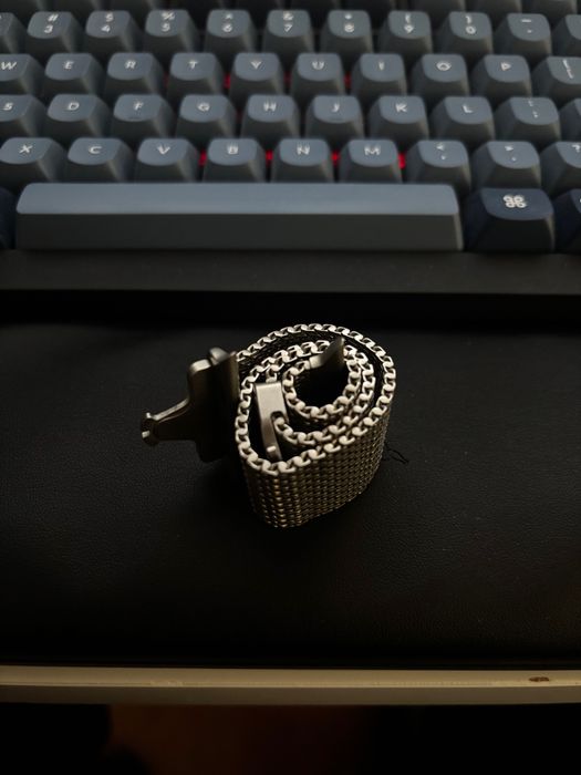 Bratara Apple Watch Milanese Loop Titan Marime M bratara Milanese Loop