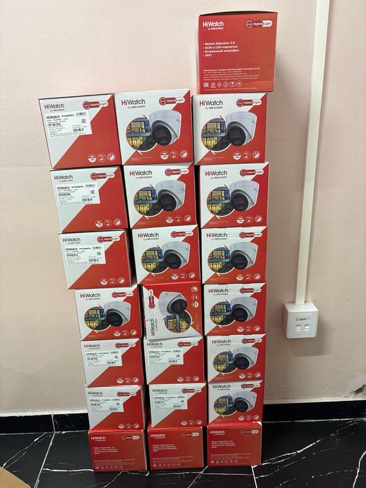 Установка видеонаблюдения Астана