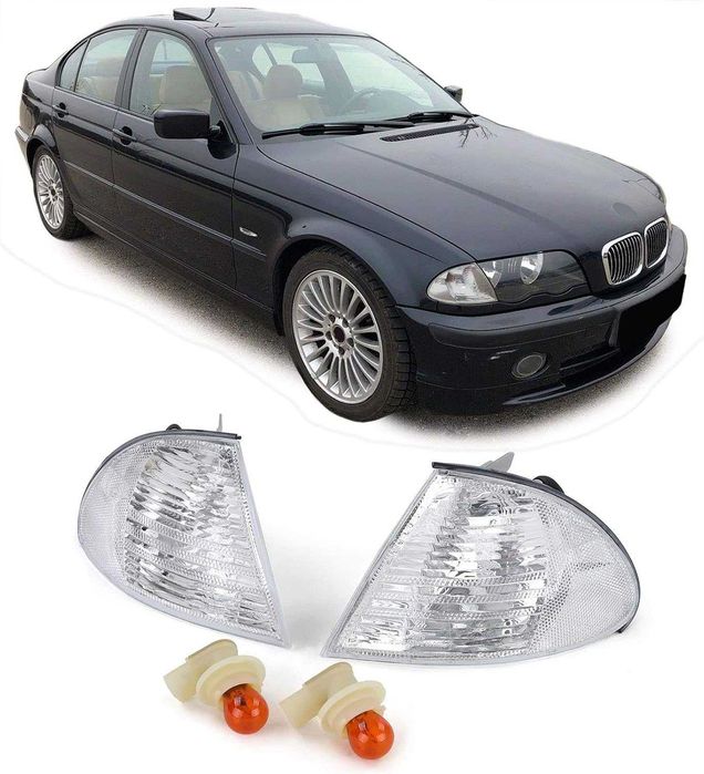 Semnalizari BMW E46 NFL alb NOU