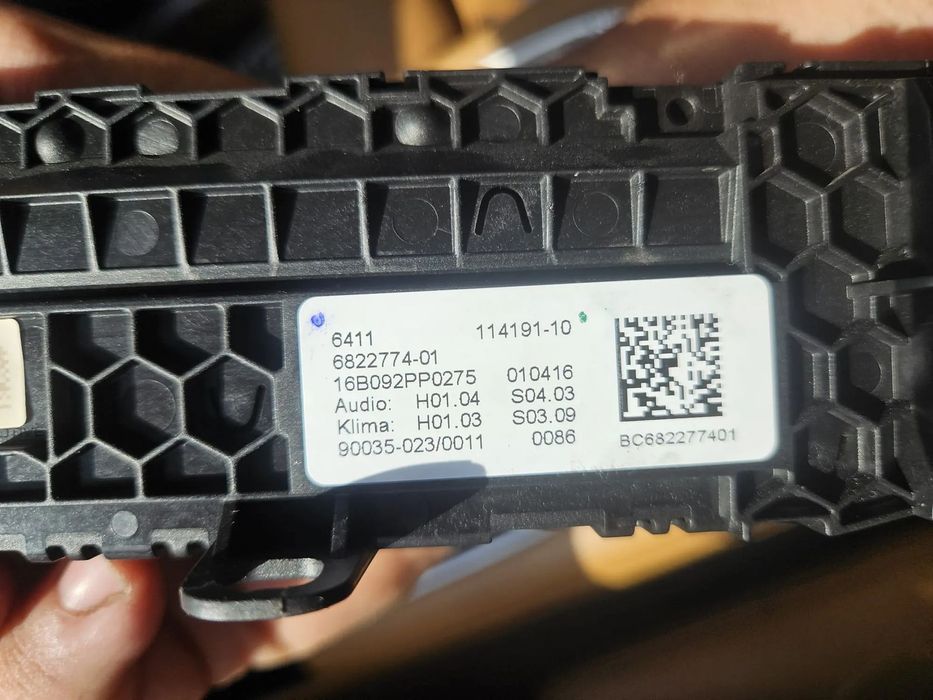 Panou climatronic BMW Seria 7 G11