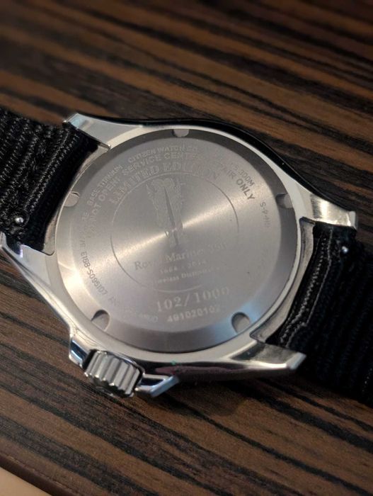 Citizen Royal Marines Commando 350 Titanium