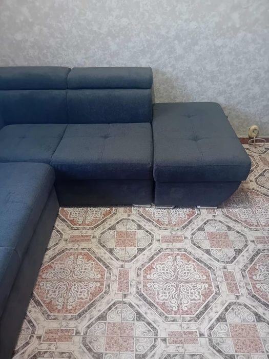 Ъглов диван разтегателен