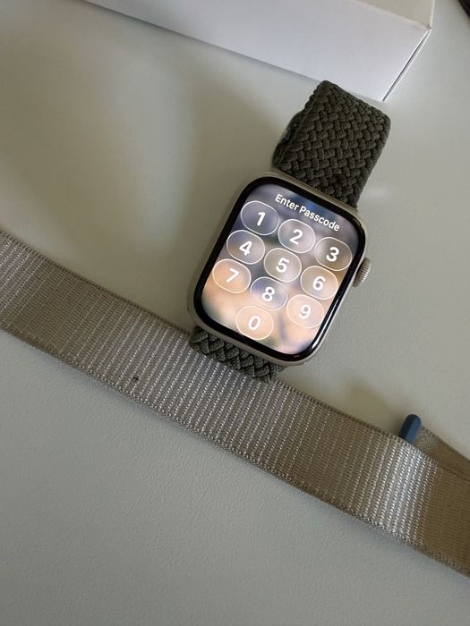 Ceas inteligent Apple Seria 9, 41 mm + 2 curele originale