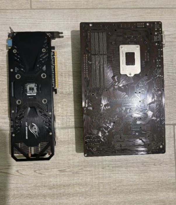 видеокарта и дънна платка GIGABITE WINDFORCE