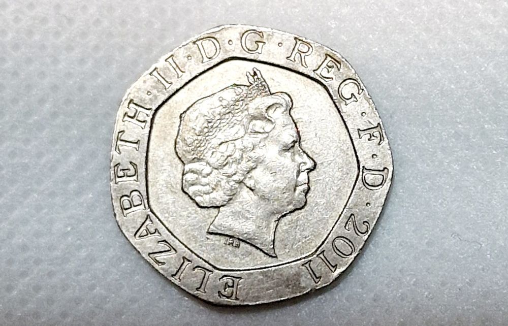 20 pence 2011 Elisabeth II