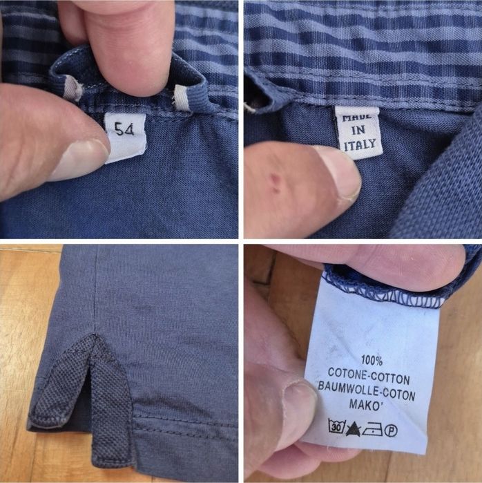 Tricou polo Angelo Nardelli din Bumbac Premium, Made in Italy - 54