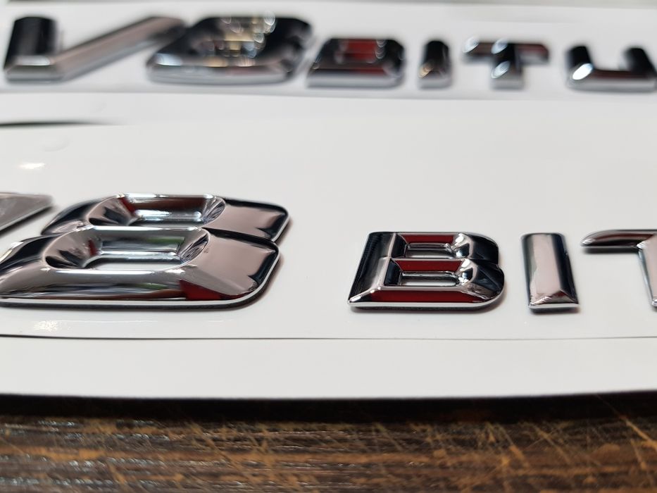 V8 V12 biturbo емблема за мерцедес ML,S,C,E,R class