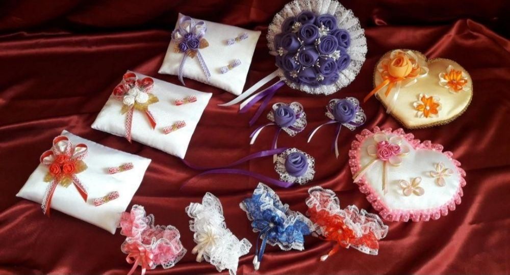 Свадебные аксессуары ручной работы