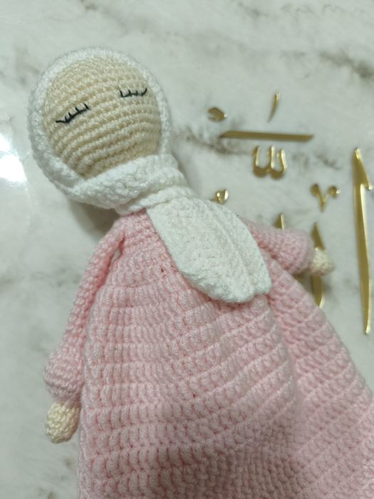 Кукла Мусульманка тукилган, вязанная