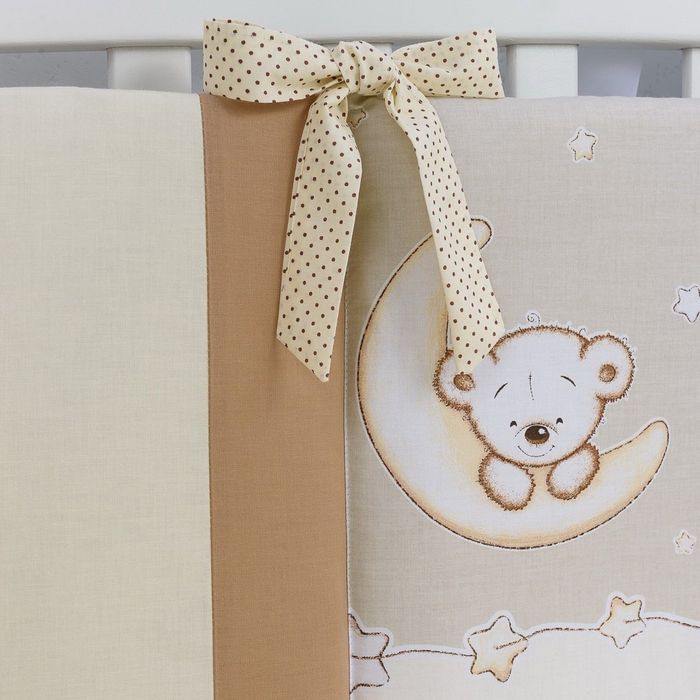 Lenjerie de pătuț pentru bebeluși 120*60 cm 8 piese