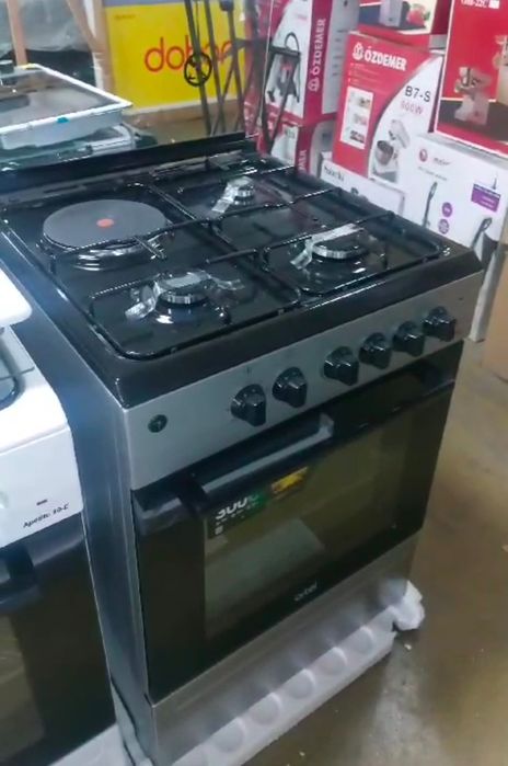 ЖМИ Кухонная Газ Газовая Плита С Электрической Духовкой Газовые Плиты