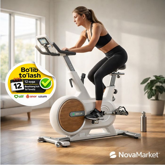 Велотренажёр Axelus Velo Ax018 Spin Bike для дома, магнитная система