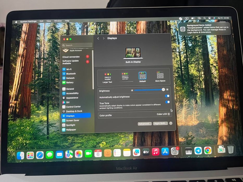 MacBook Air 2020 silver