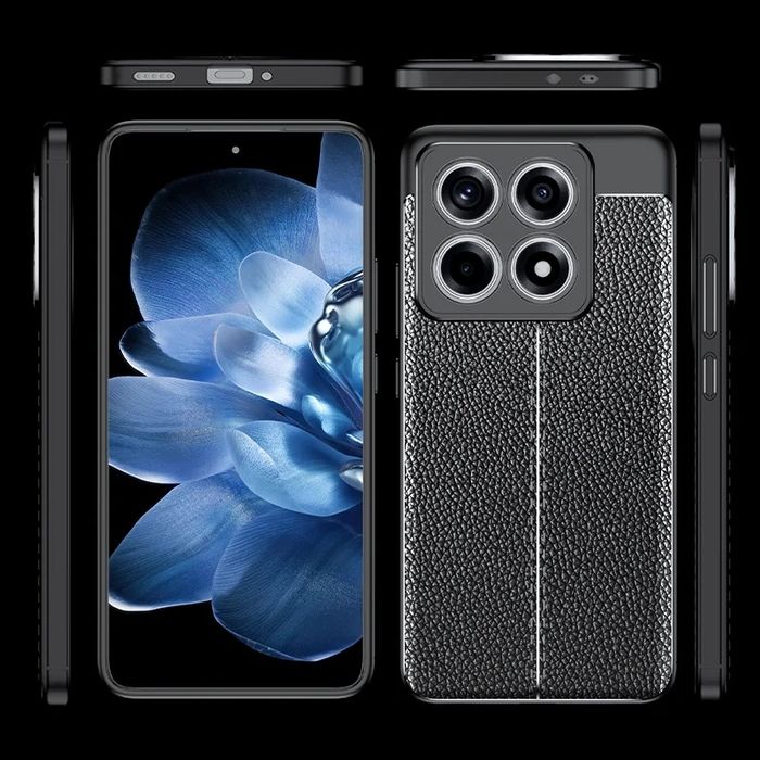 Xiaomi 14T Pro / 14T / Лукс кейс гръб кожена шарка