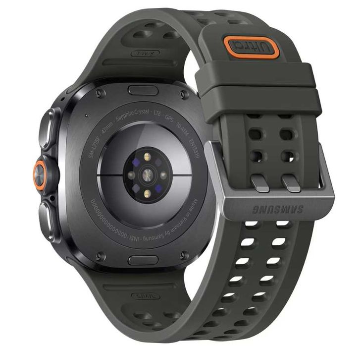 Samsung Galaxy Watch Ultra 2 Titanium Silver Curea Olive Ca Nou Garantie