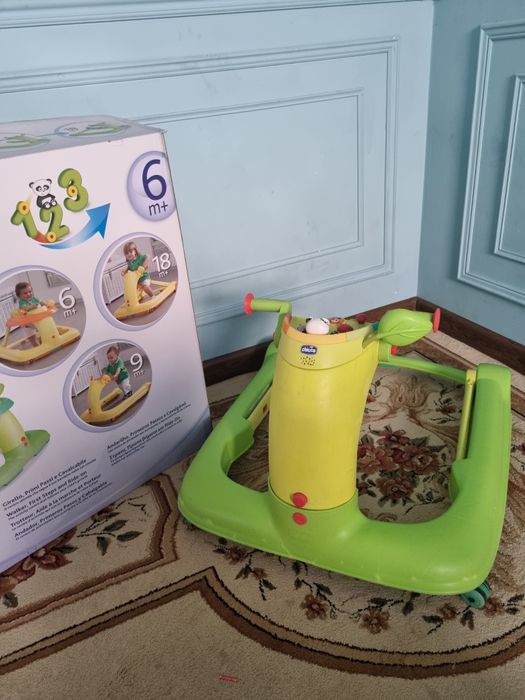 Chicco ходунок 3в1     качественный оченьочень прочный