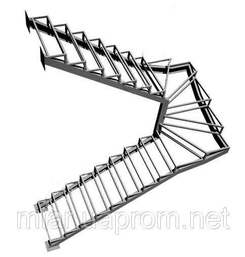 Лестница . Изготовление каркаса