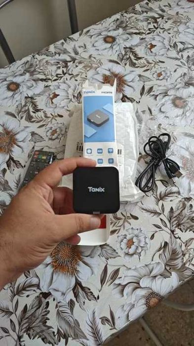 Супер Мини ТВ бокс TUOGTCI 1GB/8GB, Allwiner 313, 4K/60Hz HDR10+USB2.0