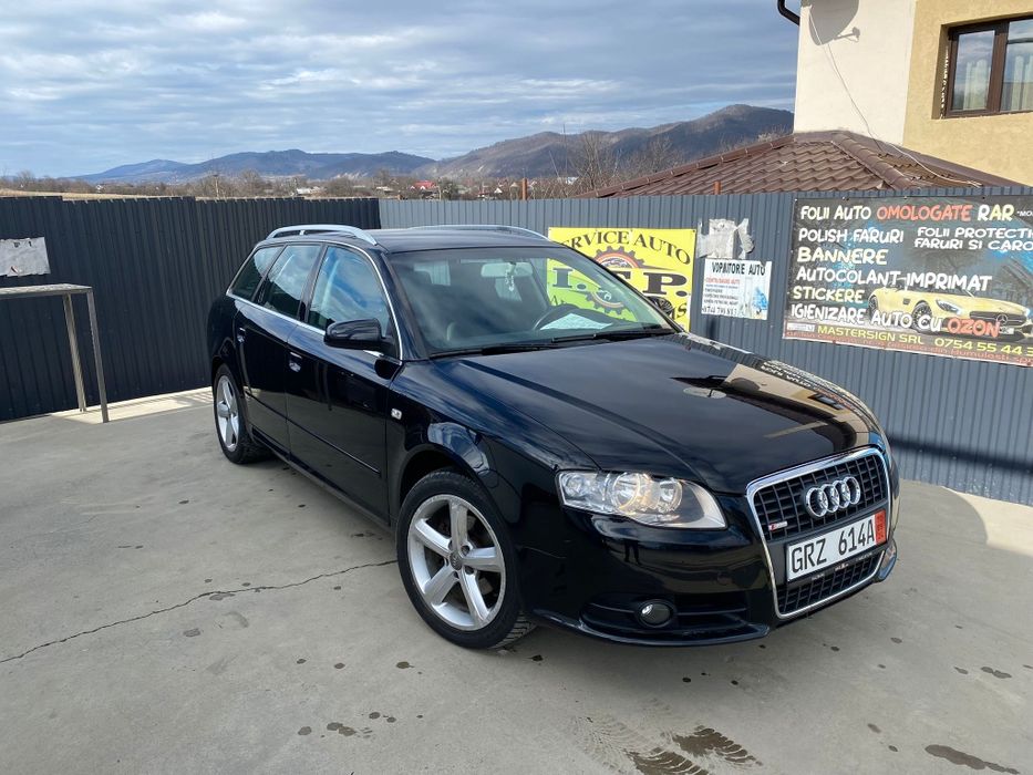 Audi A4 B7 echipat S-Line stare impecabilă, 2.0 diesel BPW 140 cai