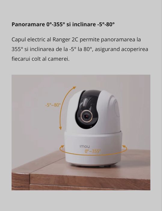 camera video supraveghere imou ranger 2c