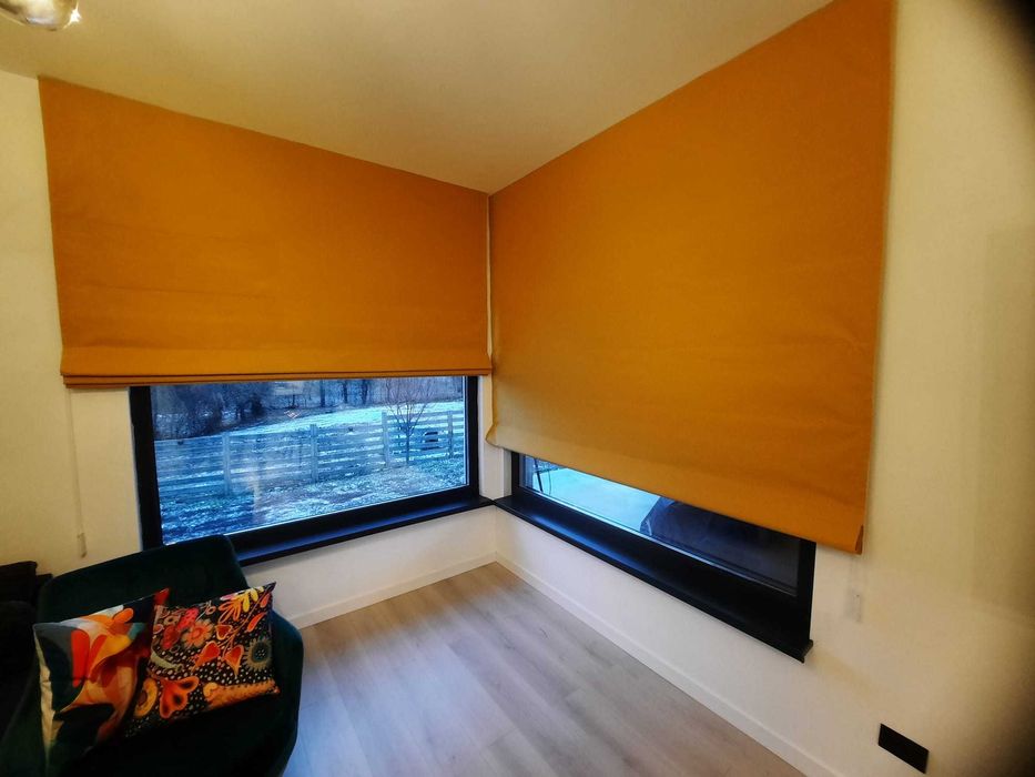 Montaj perdele, draperii, galerii, sine, storuri romane, rolete, plise