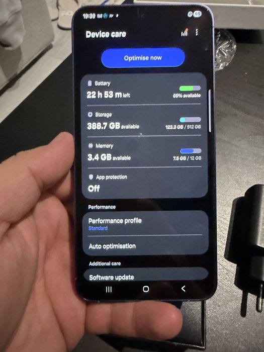 Samsung S24+ cobalt violet 512 gb