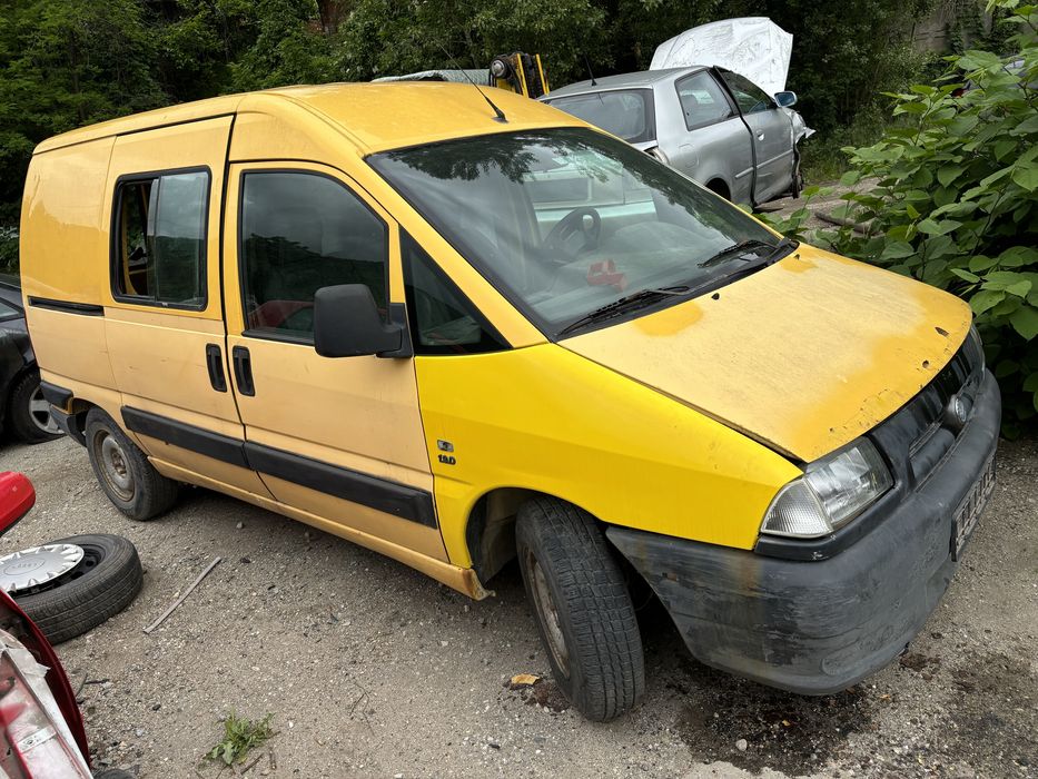 Фиат Скудо 1.9 дизел. Може и цяло.