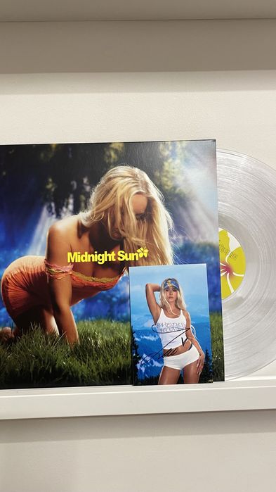 Midnight Sun  crystal clear Vinyl (signed)