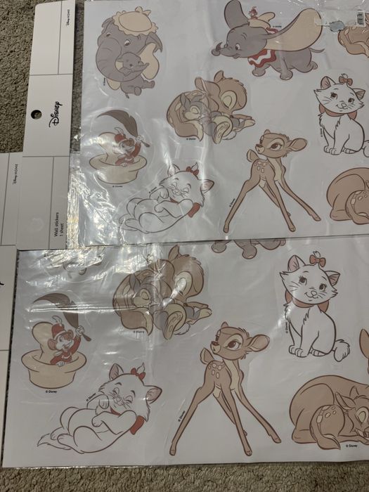 2 Stickere Autocolant de perete camera Disney