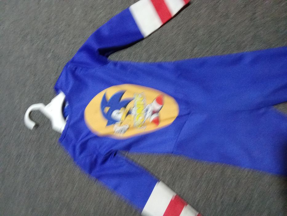 Pijama cu sonic albastra