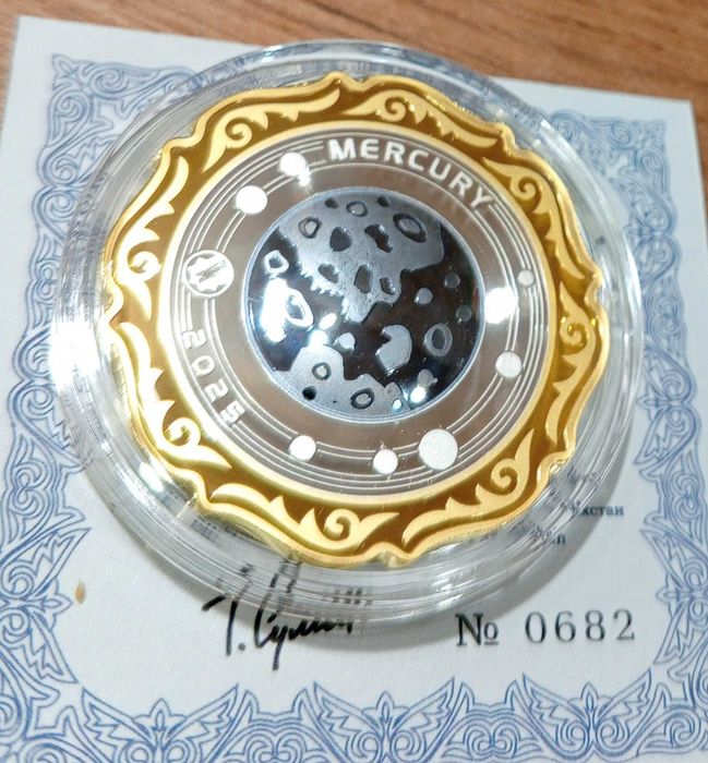 Монета Меркурий  Mercury