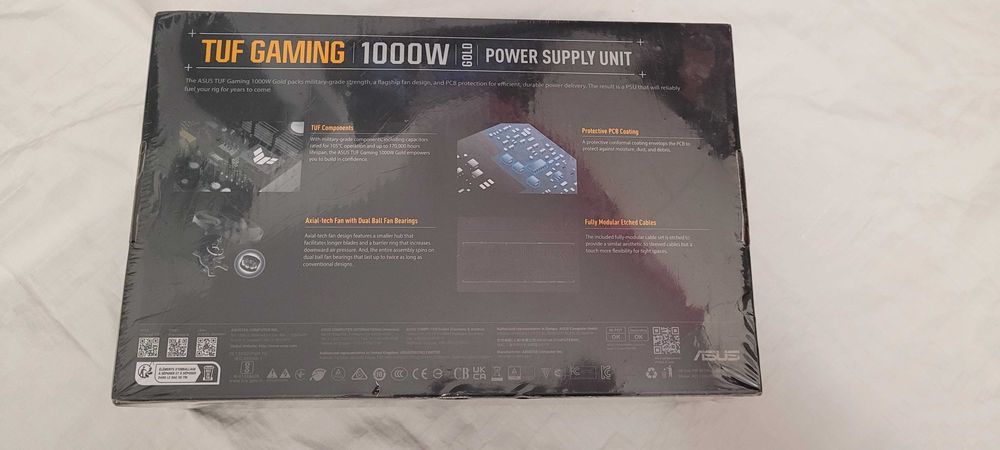 Sursa ASUS TUF GAMING, 80+ Gold, 1000W , sigilata, noua